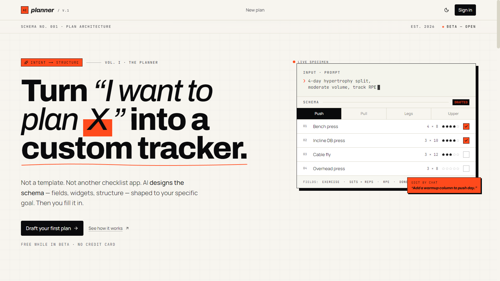 AI Planner screenshot